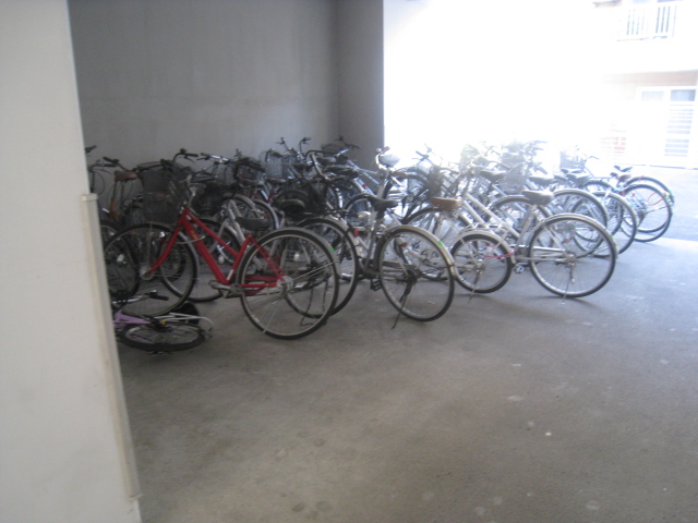 Other common areas. Indoor bicycle parking lot