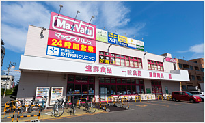 Supermarket. Maxvalu Minami Article 15 store up to (super) 762m