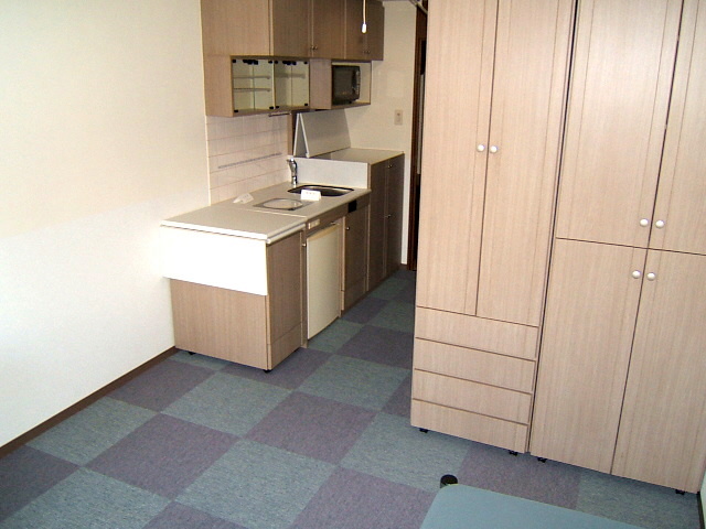 Other room space. Furniture consumer electronics do not need can be removed