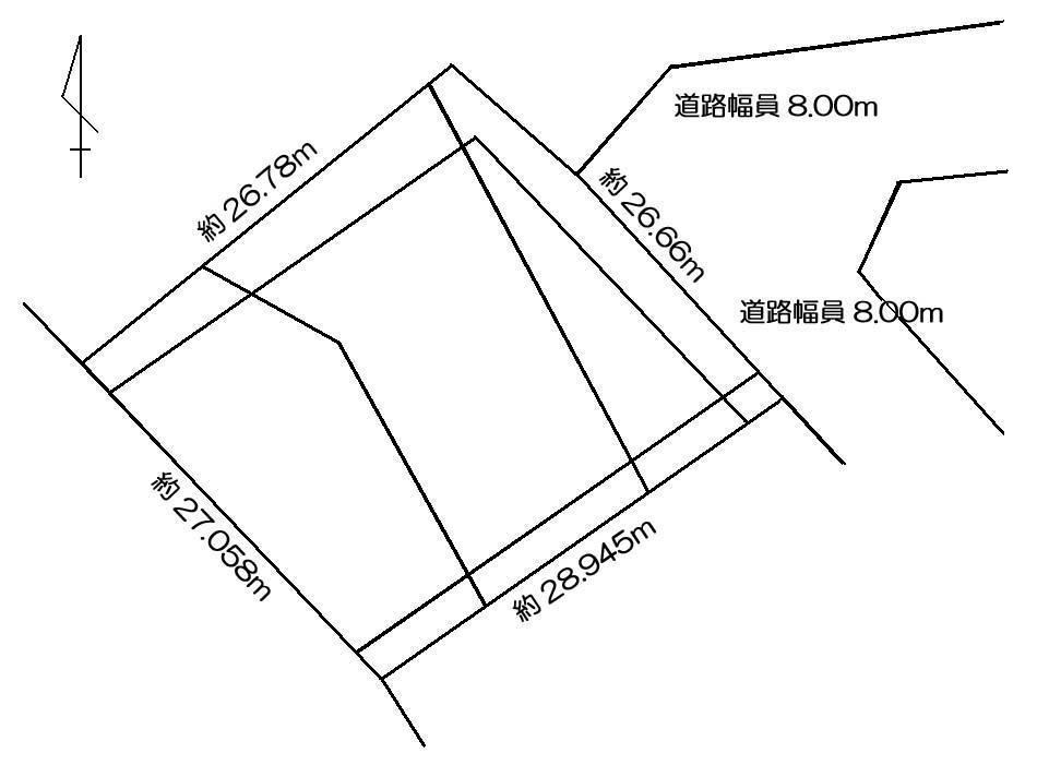 Compartment figure. Land price 32 million yen, Land area 680.96 sq m land plots