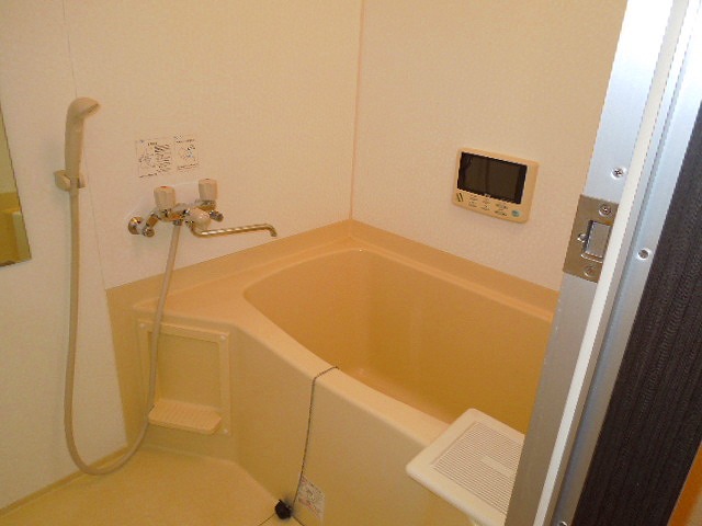 Bath. Bathroom with TV