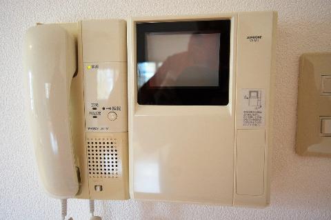 Security. Intercom with a camera