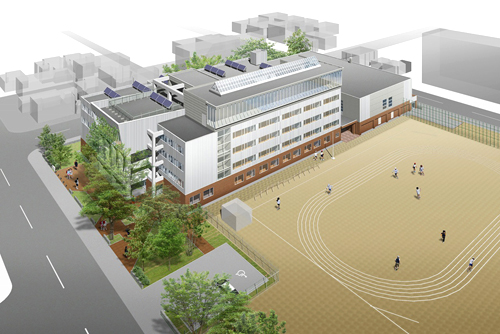 Primary school. 1100m to Sapporo Municipal Mulberry Elementary School (elementary school)