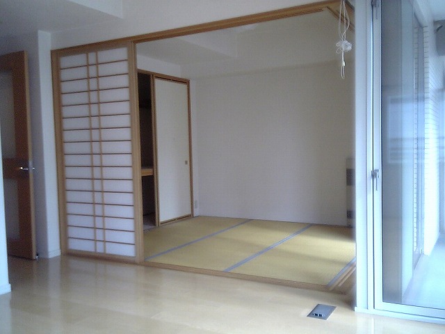 Other room space. Living room is next to the Japanese-style room. 