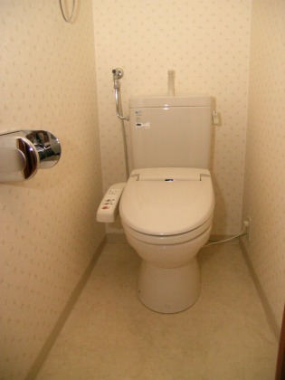 Toilet. With Washlet