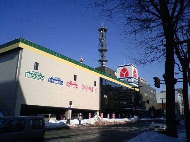 Home center. Yamada Denki Tecc Land Sapporo head office (home improvement) up to 100m