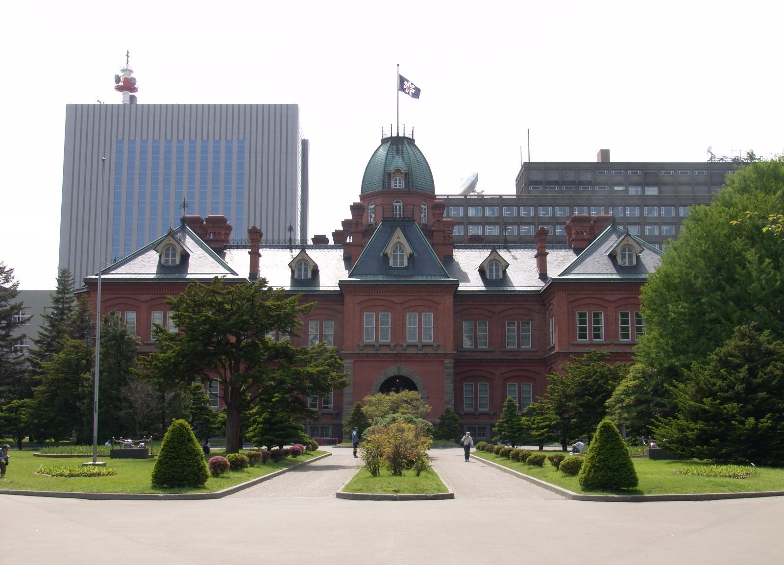 Government office. Hokkaido until the (government office) 500m