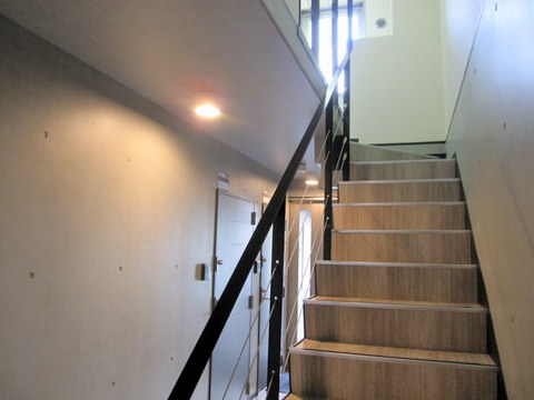 Other common areas. Shared stairs