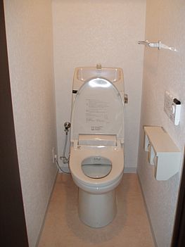 Toilet. It has already changed to the shower toilet. 