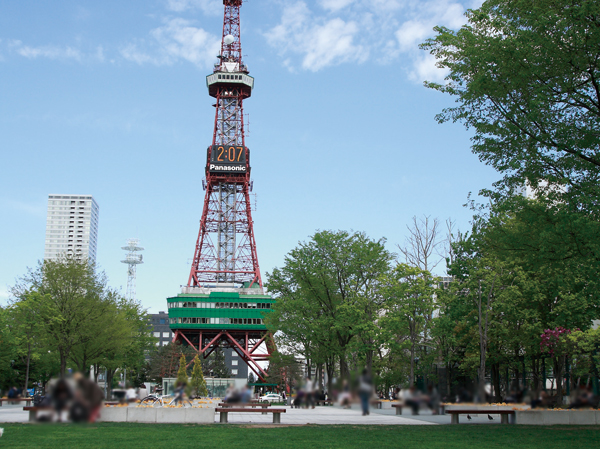 Surrounding environment. Is to Odori Park about 830m (11 minutes walk). Holiday for a walk Temple, Just a good distance to go out. Guests can enjoy a variety of events taking place in Odori Park, You can admire the seasonal flowers and green