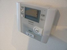 Security. Monitor with intercom