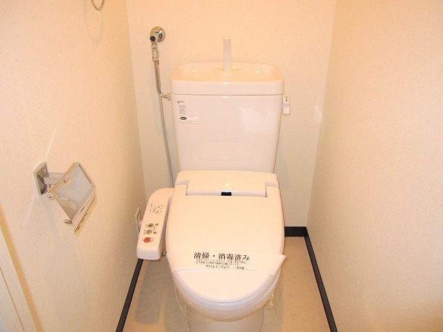 Toilet. Warm water washing toilet seat