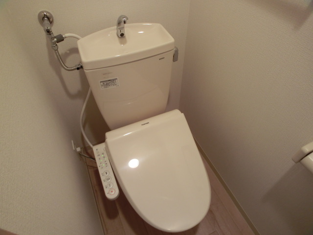 Toilet. With cleaning toilet seat