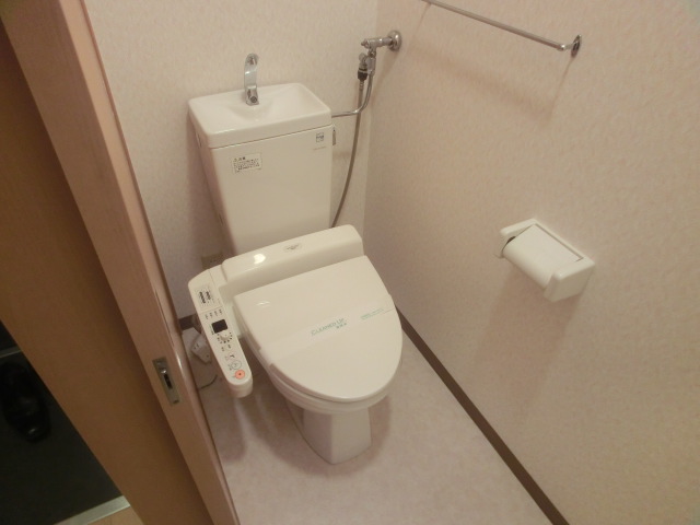 Toilet. With Washlet