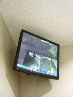 Security. surveillance camera