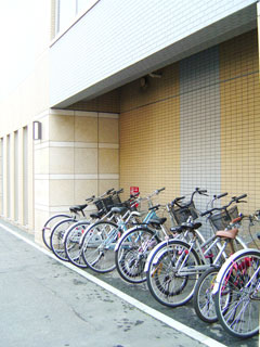 Other common areas. Also equipped with bicycle parking