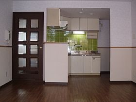 Other room space. Kitchen part it also takes very widely. 