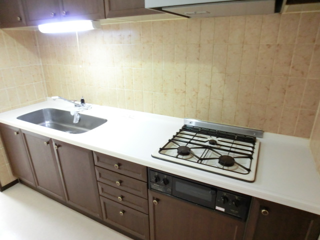 Kitchen. Spacious kitchen system