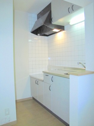 Kitchen. Deposit ・ key money ・ Free double 0 yen listing in 2003 Built in beauty room