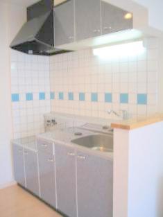 Kitchen. In recruiting built shallow property dating back to 2006 in the charming rent ☆ No deposit key money