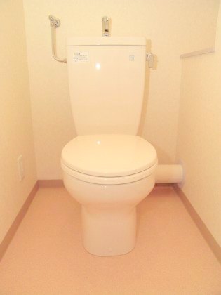 Toilet. Toilet is also clean cleaning being completed ☆