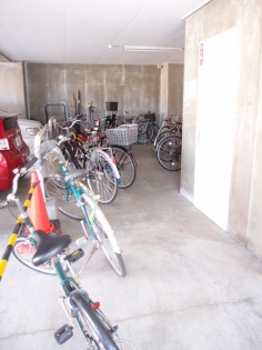 Other common areas. Covered bicycle parking lots