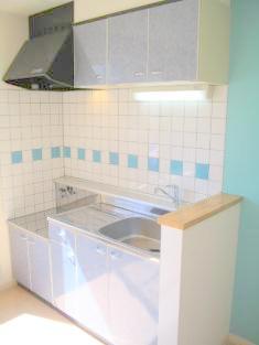 Kitchen. In recruiting built shallow property dating back to 2006 in the charming rent ☆ No deposit key money