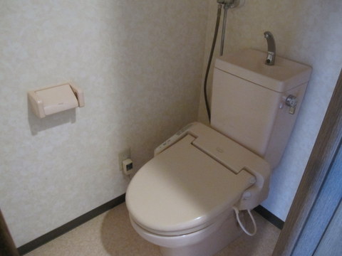 Toilet. With Washlet