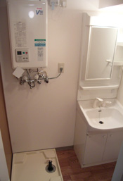 Washroom. Laundry Area