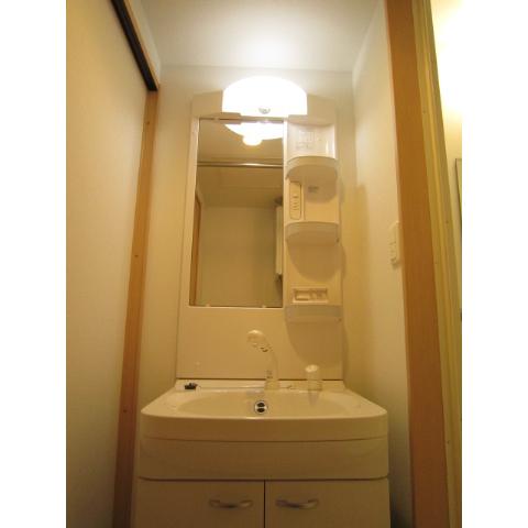 Washroom. It is also safe busy morning because it is with shampoo dresser! 