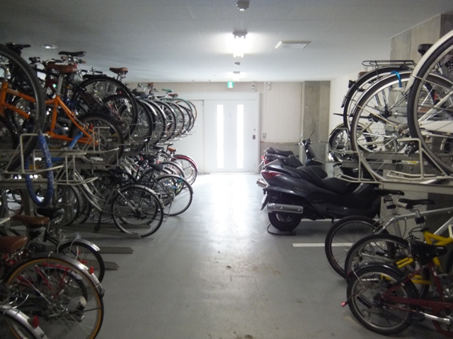 Other. Indoor bicycle parking lot