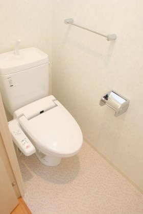 Toilet. Toilet is with a bidet