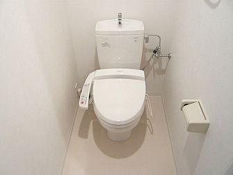 Toilet. With washlet