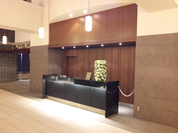 lobby.  ☆ Concierge counter ☆ 