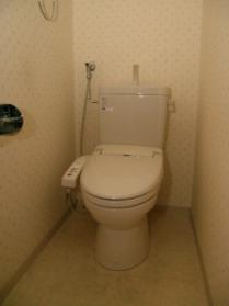 Toilet. It is with washlet