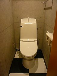 Toilet. With Washlet