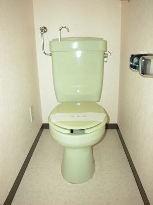 Toilet. Is an economical city gas properties ☆ Deposit ・ Double 0 yen without key money