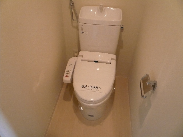 Toilet. Washlet standard equipment