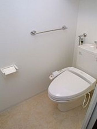 Toilet. With Washlet