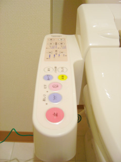 Toilet. Also has a bidet ☆ 