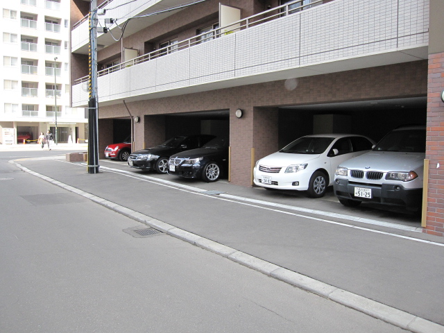 Parking lot. Parking There is no worry of snow indoors. 