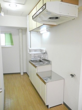 Kitchen. Utility costs are very economical in the city gas used in electric boilers