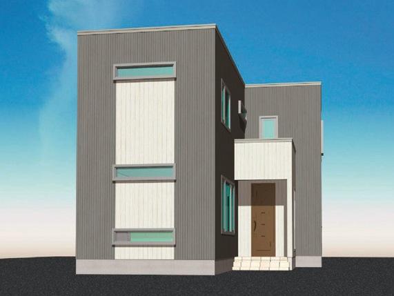 Building plan example (exterior photos). Building plan example / Building price 20,600,000 yen, Building area 107.65 sq m