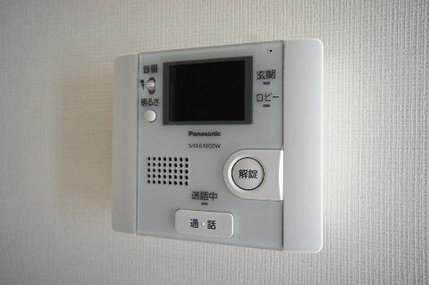 Security. Intercom with a camera