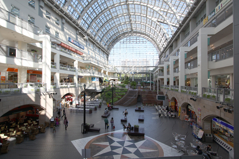 Shopping centre. Sapporo Factory Frontier Museum until the (shopping center) 409m