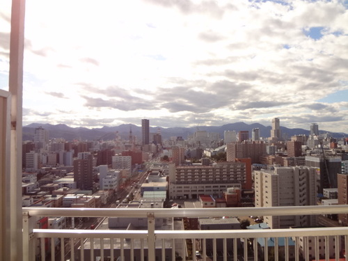 Balcony. This view! 