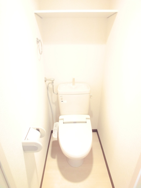 Toilet. With Washlet