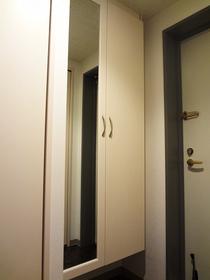 Entrance. Full-length mirror with shoes BOX + entrance