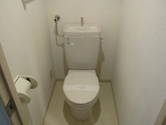 Toilet. There is housed in the upper part. 