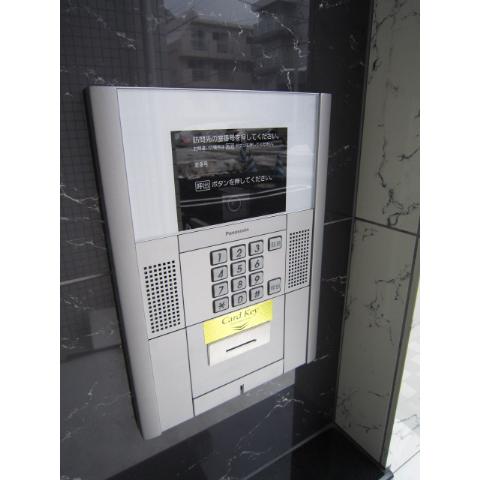 Building appearance. Because it is a intercom with TV monitor visitors also see at a glance peace of mind